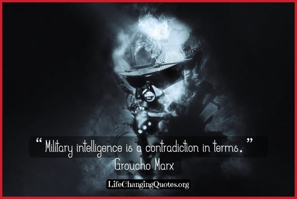 Inspirational Quotes About The Military